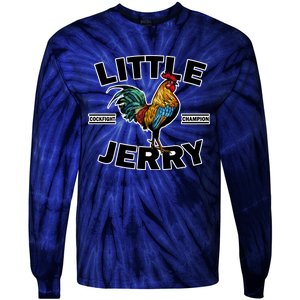 Funny Little Jerry Cockfight Champion 1 Tie-Dye Long Sleeve Shirt