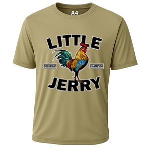 Funny Little Jerry Cockfight Champion 1 Cooling Performance Crew T-Shirt