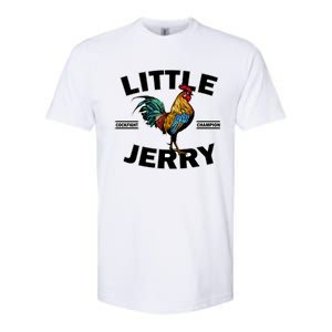 Funny Little Jerry Cockfight Champion 1 Softstyle CVC T-Shirt