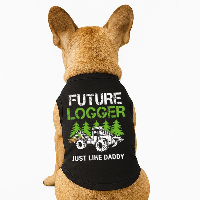 Future Logger Just Like Daddy Logger Doggie Tank