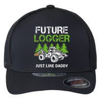 Future Logger Just Like Daddy Logger Flexfit Unipanel Trucker Cap