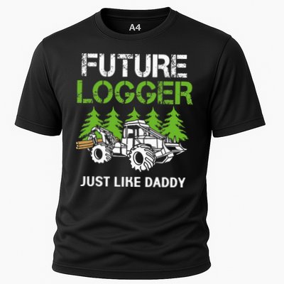 Future Logger Just Like Daddy Logger Performance Shirt