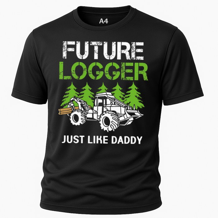 Future Logger Just Like Daddy Logger Performance Shirt