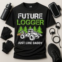 Future Logger Just Like Daddy Logger Performance Shirt