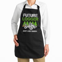 Future Logger Just Like Daddy Logger Apron