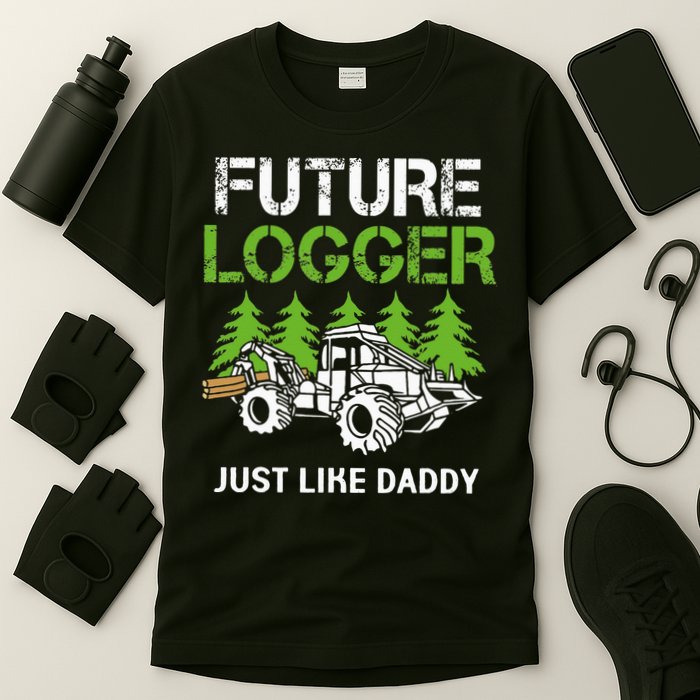 Future Logger Just Like Daddy Logger T-Shirt