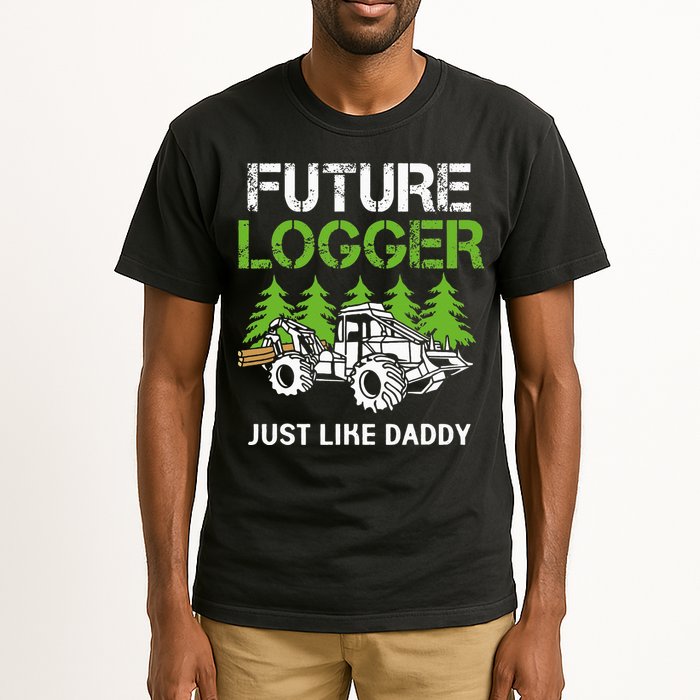 Future Logger Just Like Daddy Logger Tall T-Shirt