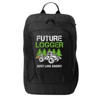 Future Logger Just Like Daddy Logger City Backpack