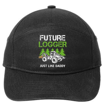 Future Logger Just Like Daddy Logger 7-Panel Snapback Hat