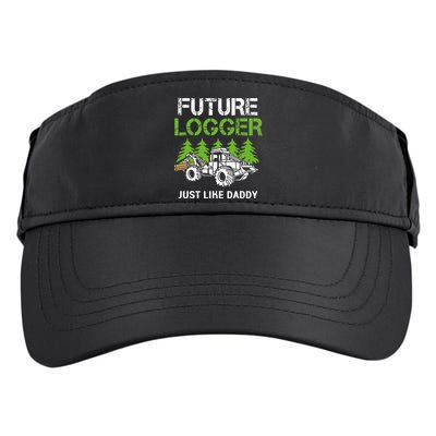 Future Logger Just Like Daddy Logger Adult Drive Performance Visor