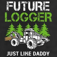 Future Logger Just Like Daddy Logger 25L Jumbo Tote