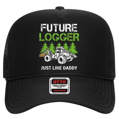 Future Logger Just Like Daddy Logger Trucker Hat