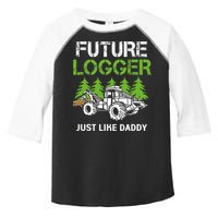 Future Logger Just Like Daddy Logger Toddler Fine Jersey T-Shirt