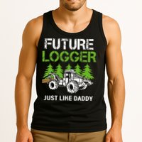 Future Logger Just Like Daddy Logger Tank Top
