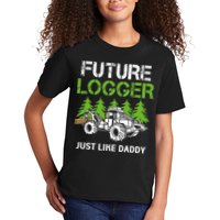 Future Logger Just Like Daddy Logger Kids T-Shirt