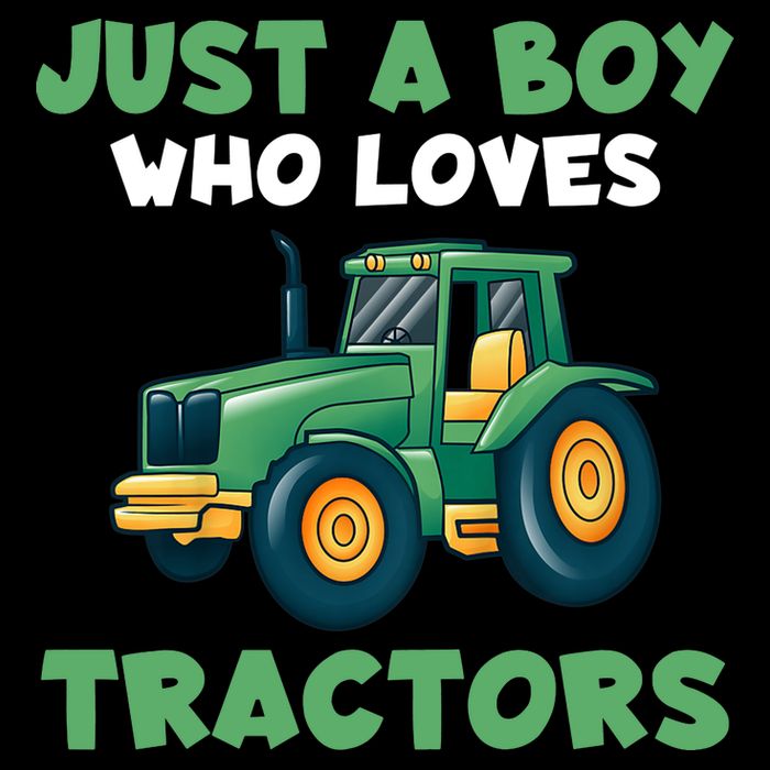 Farm Lifestyle Just A Boy Who Loves Tractors City Backpack