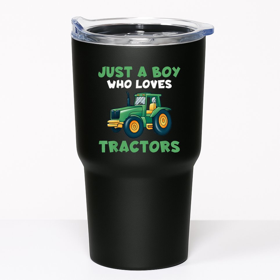 Farm Lifestyle Just A Who Loves Tractors Tumbler
