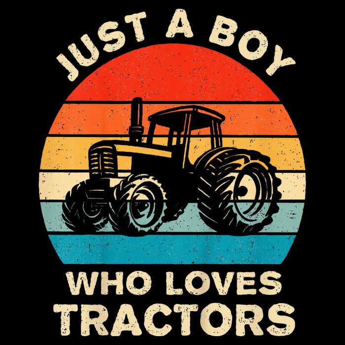Farm Lifestyle Just A Boy Who Loves Tractors City Backpack