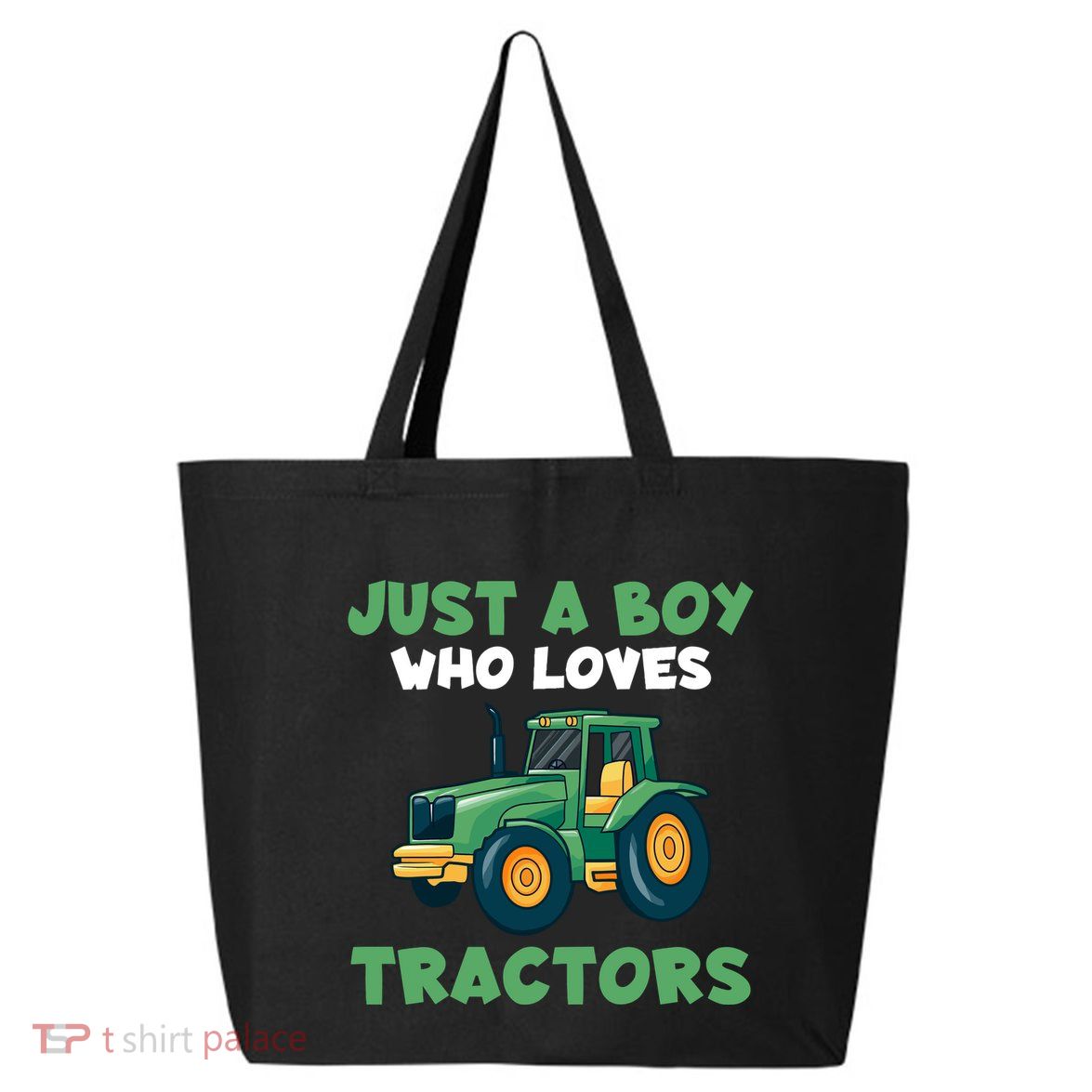 Farm Lifestyle Just A Boy Who Loves Tractors 25L Jumbo Tote