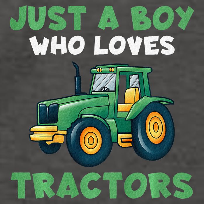 Farm Lifestyle Just A Boyss Who Loves Tractors Vector Backpack