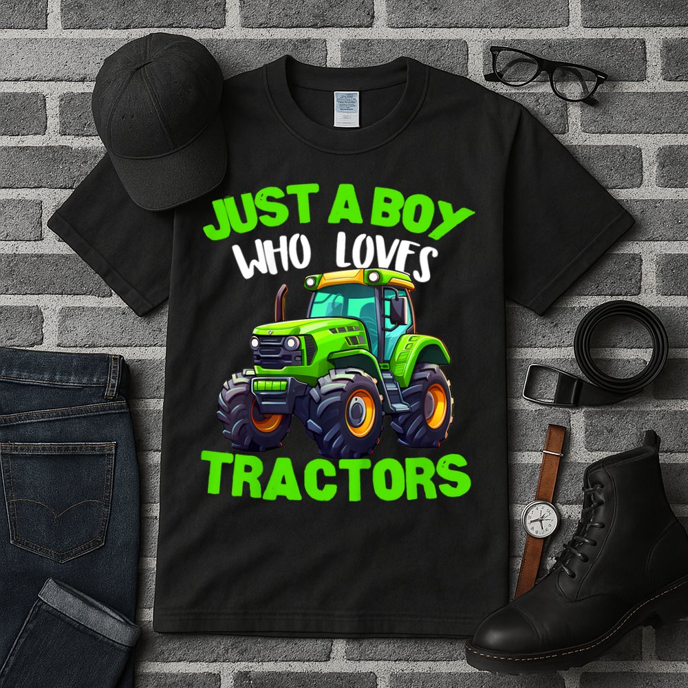 Farm Lifestyle Kids Tractor Lover Cute | & Girls Tall T-Shirt