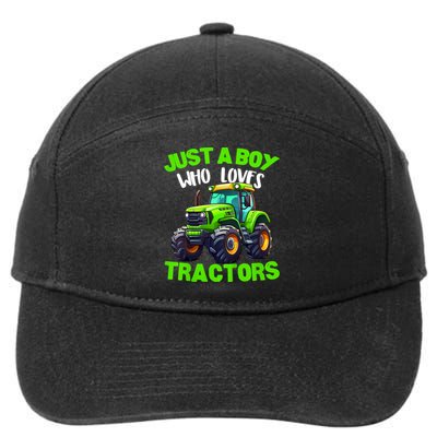 Farm Lifestyle Kids Tractor Lover Cute | & Girls 7-Panel Snapback Hat