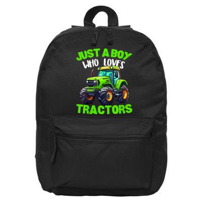 Farm Lifestyle Kids Tractor Lover Cute | & Girls 16 in Basic Backpack