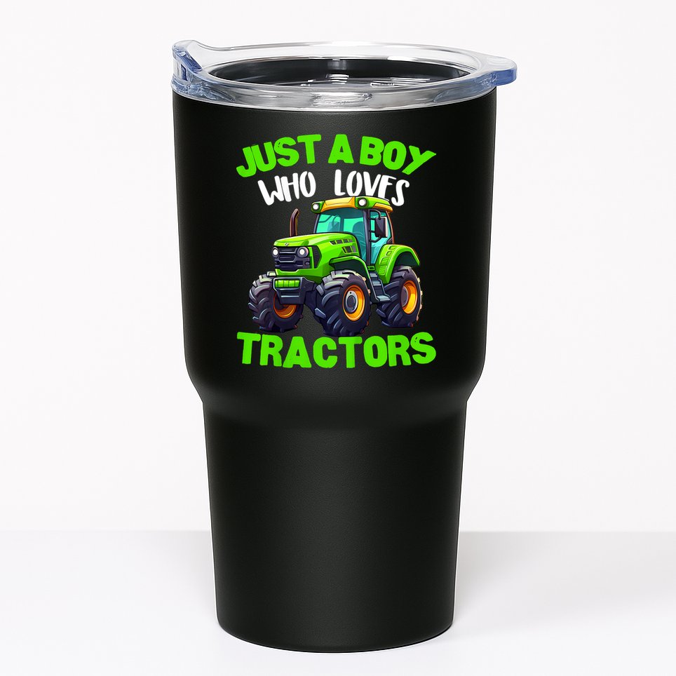 Farm Lifestyle Kids Tractor Lover Cute | & Girls Tumbler
