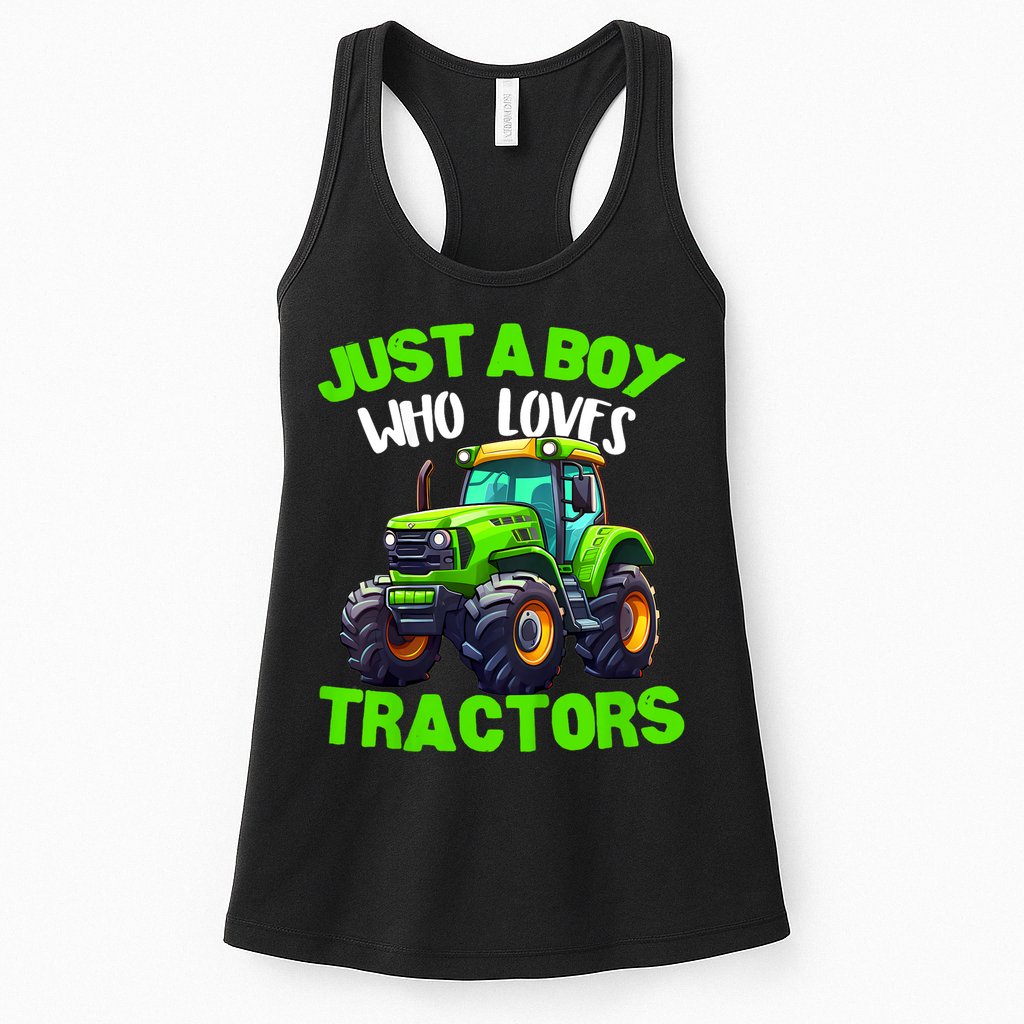 Farm Lifestyle Kids Tractor Lover Cute | & Girls Womens Tank Top