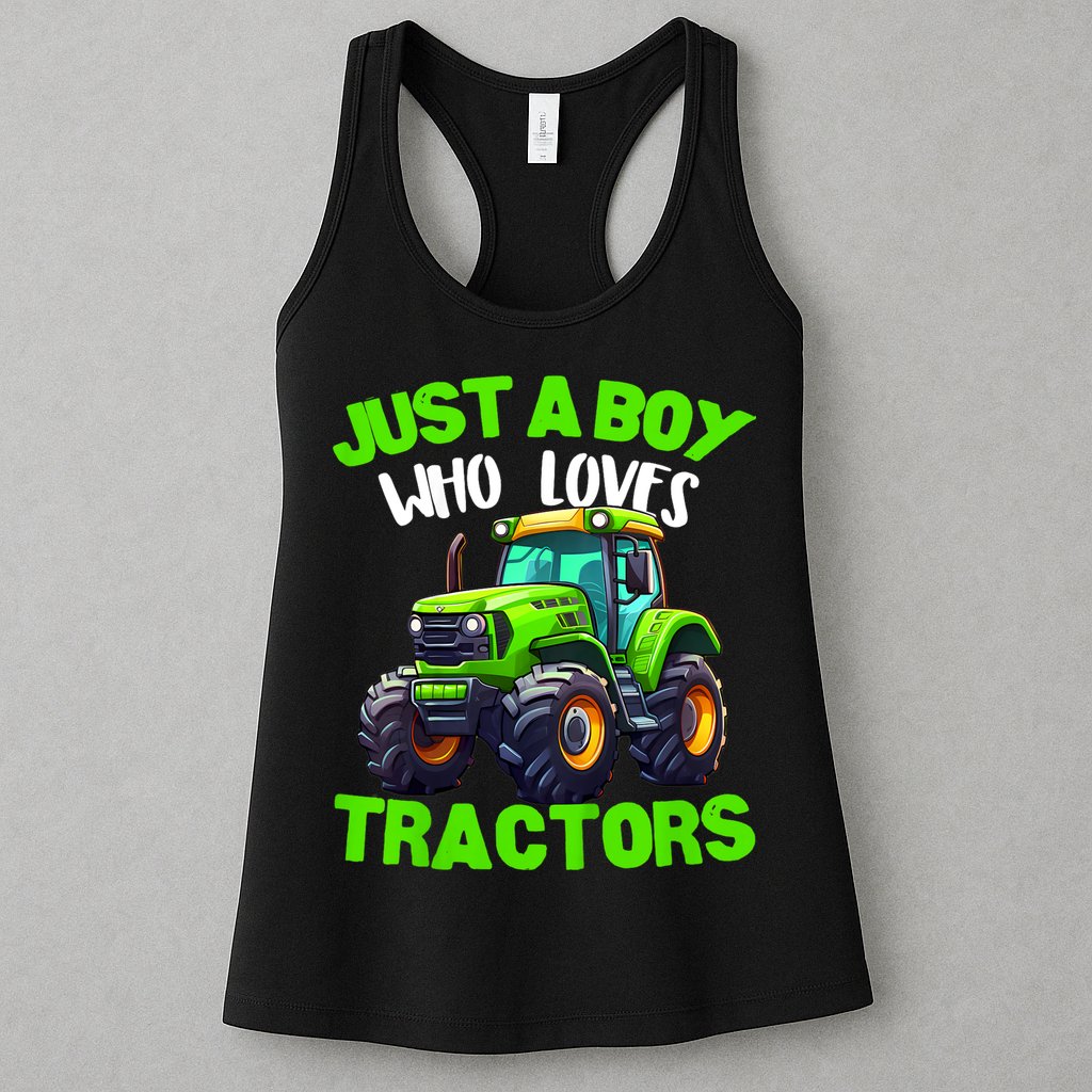 Farm Lifestyle Kids Tractor Lover Cute | & Girls Womens Tank Top