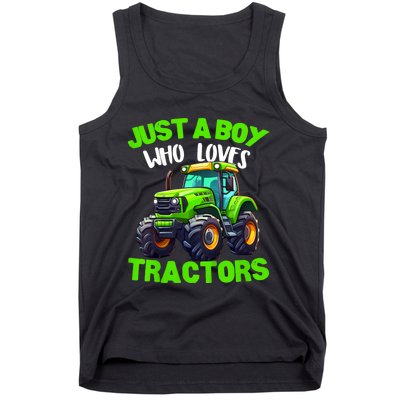 Farm Lifestyle Kids Tractor Lover Cute | & Girls Tank Top