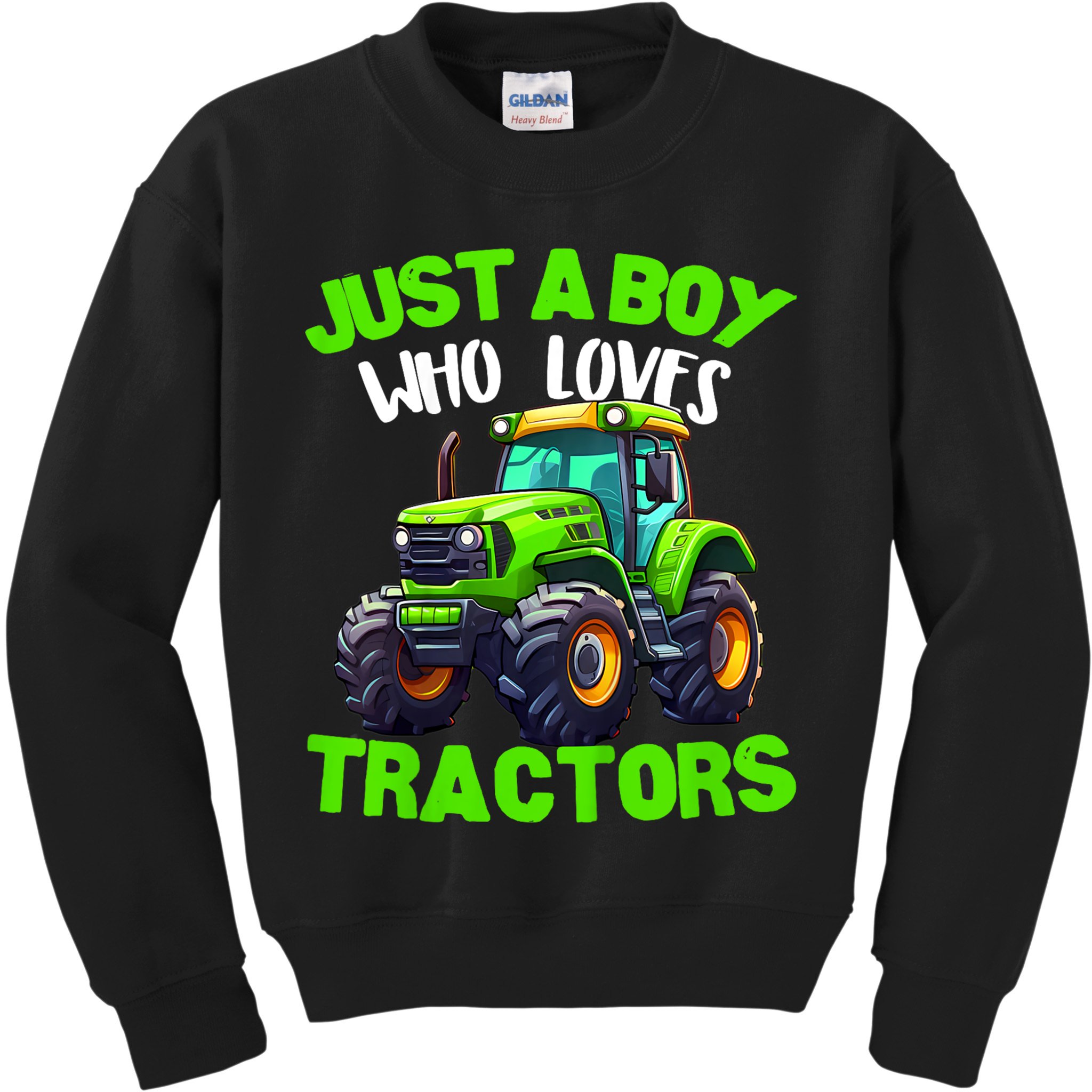 Farm Lifestyle Kids Tractor Lover Cute | & Girls Kids Sweatshirt