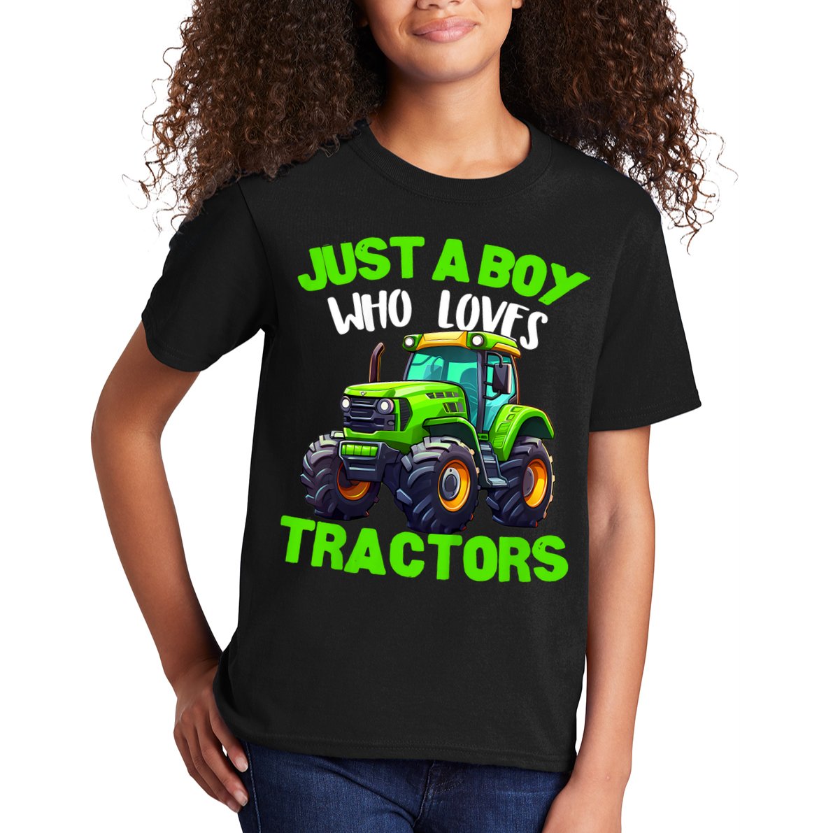 Farm Lifestyle Kids Tractor Lover Cute | & Girls Kids T-Shirt