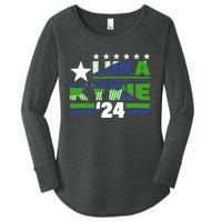 Funny Luka Kyrie 24 For President Kyrie First Name Women's Perfect Tri Tunic Long Sleeve Shirt