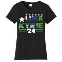 Funny Luka Kyrie 24 For President Kyrie First Name Women's T-Shirt