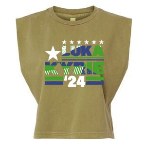 Funny Luka Kyrie 24 For President Kyrie First Name Garment-Dyed Women's Muscle Tee