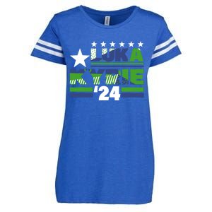 Funny Luka Kyrie 24 For President Kyrie First Name Enza Ladies Jersey Football T-Shirt