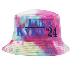 Funny Luka Kyrie 24 For President Kyrie First Name Tie-Dyed Bucket Hat