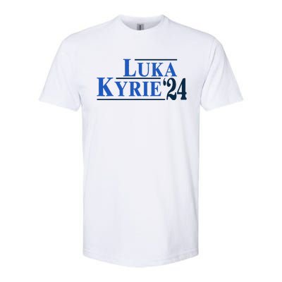 Funny Luka Kyrie 24 For President Kyrie First Name Softstyle CVC T-Shirt