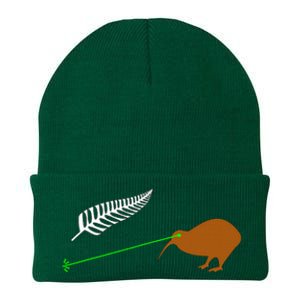 Funny Laser Kiwi Flag New Zealand Popular Choice Knit Cap Winter Beanie