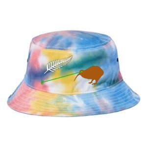 Funny Laser Kiwi Flag New Zealand Popular Choice Tie Dye Newport Bucket Hat