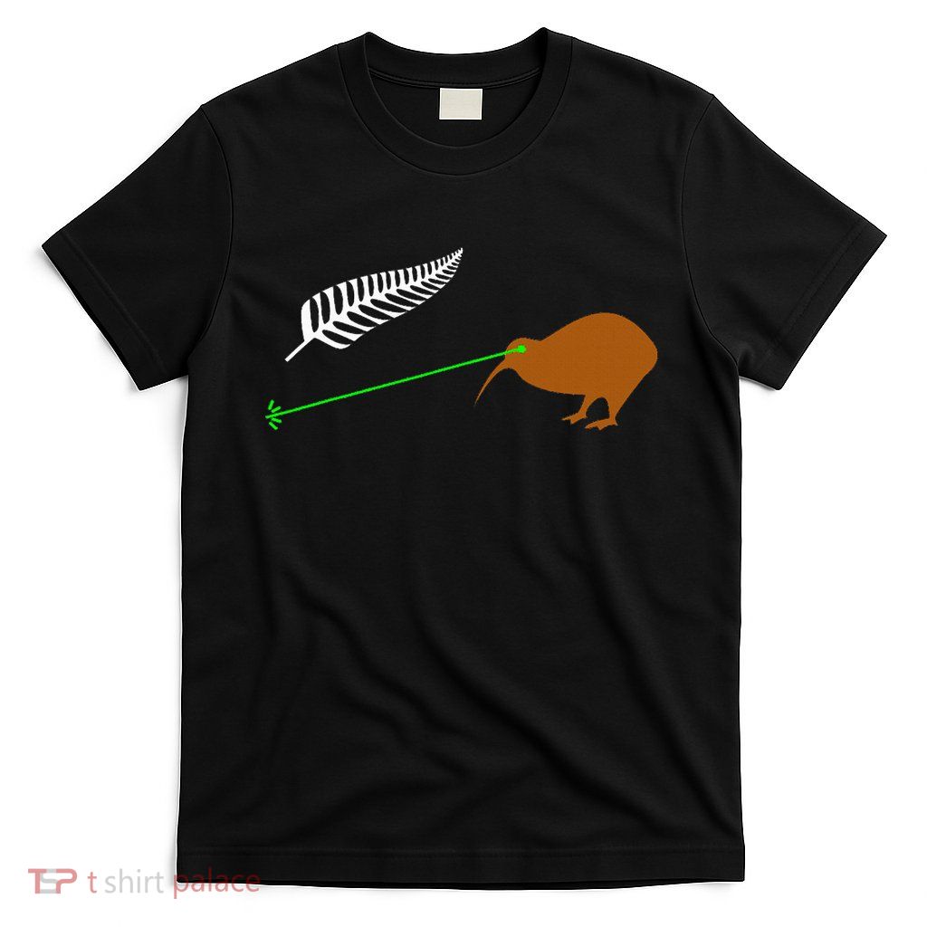 Funny Laser Kiwi Flag New Zealand Popular Choice T-Shirt