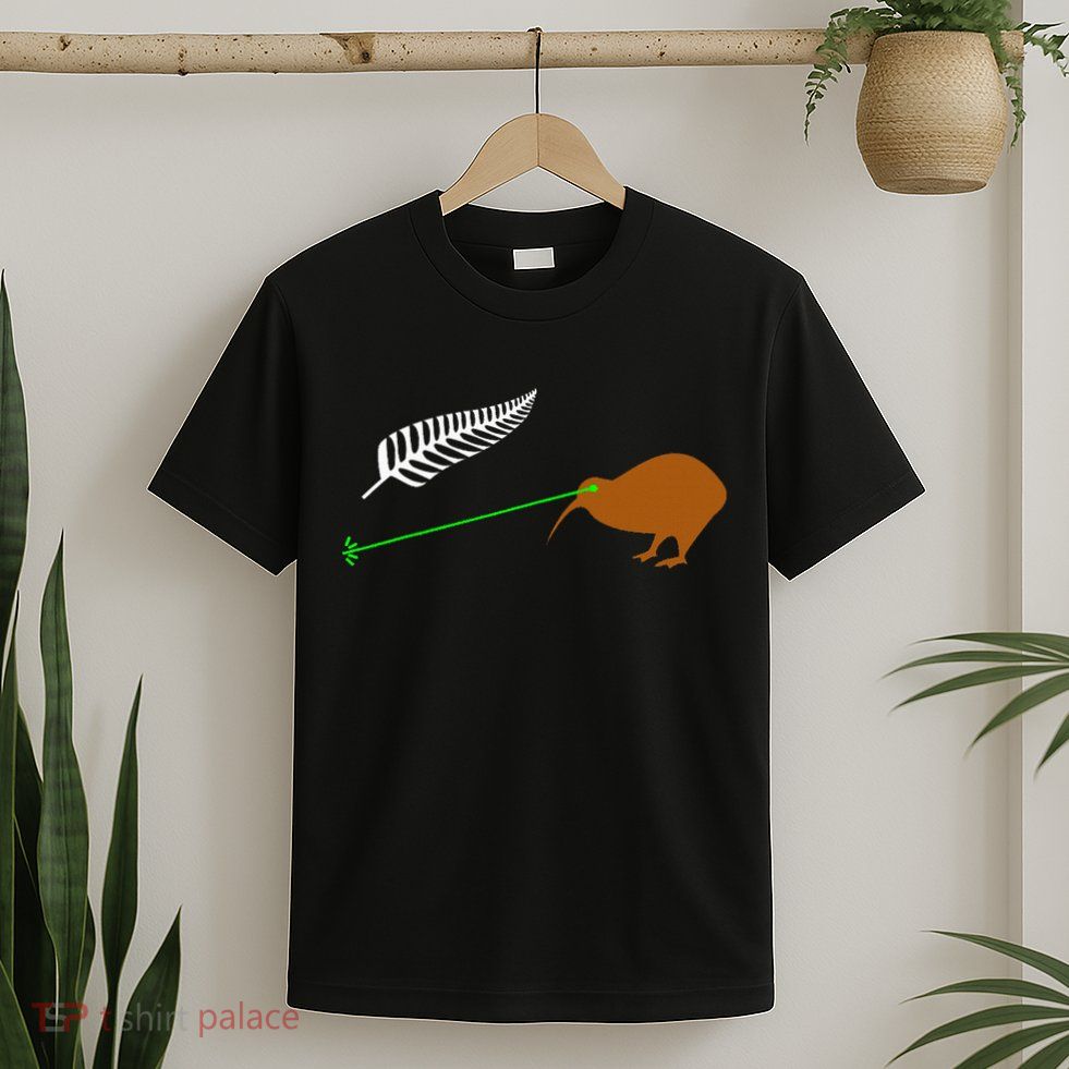 Funny Laser Kiwi Flag New Zealand Popular Choice T-Shirt