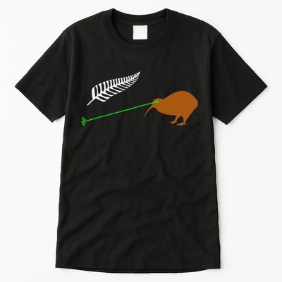Funny Laser Kiwi Flag New Zealand Popular Choice Tall T-Shirt