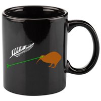 Funny Laser Kiwi Flag New Zealand Popular Choice 11oz C Handle Ceramic Mug