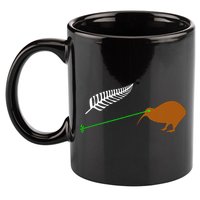 Funny Laser Kiwi Flag New Zealand Popular Choice 11oz C Handle Ceramic Mug