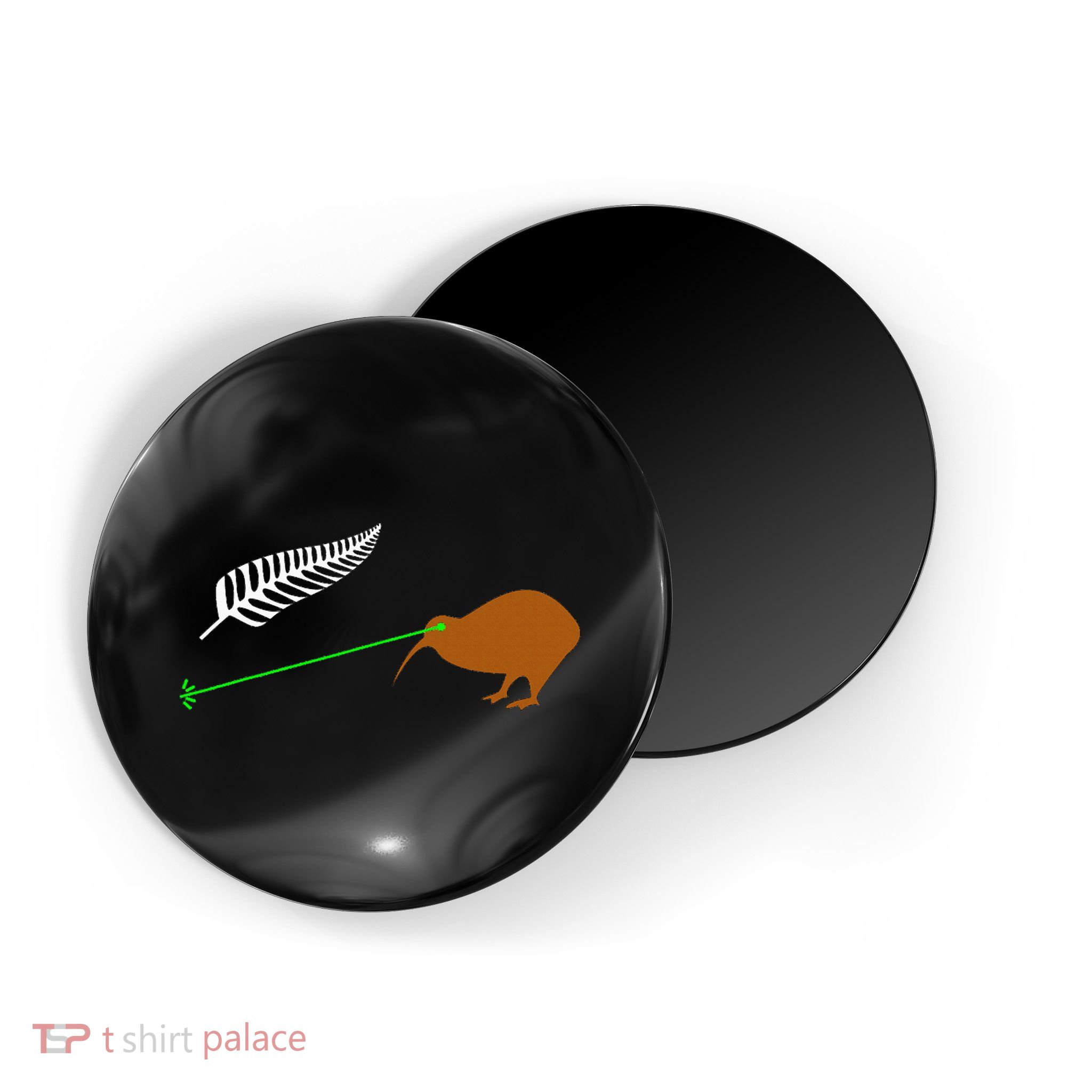 Funny Laser Kiwi Flag New Zealand Popular Choice Magnet