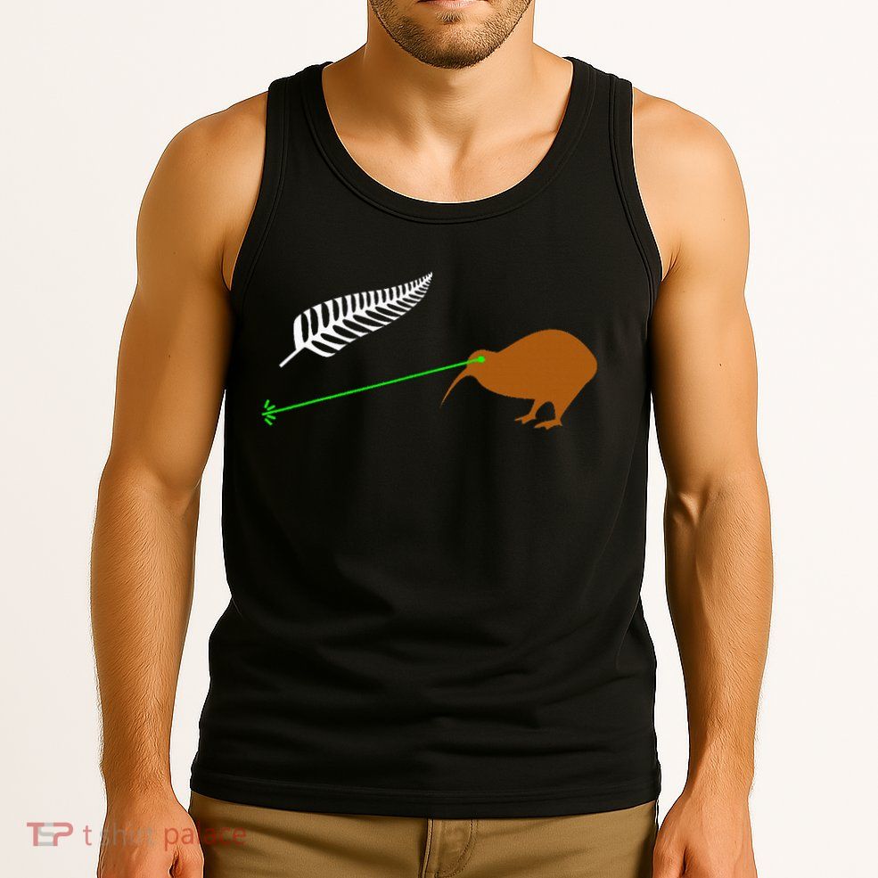 Funny Laser Kiwi Flag New Zealand Popular Choice Tank Top