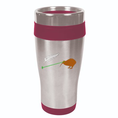 Funny Laser Kiwi Flag New Zealand Popular Choice 16oz Travel Tumbler