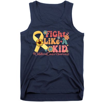 Fight Like Kids For Childhood Cancer Awareness Tank Top